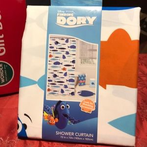 New finding dory shower curtain